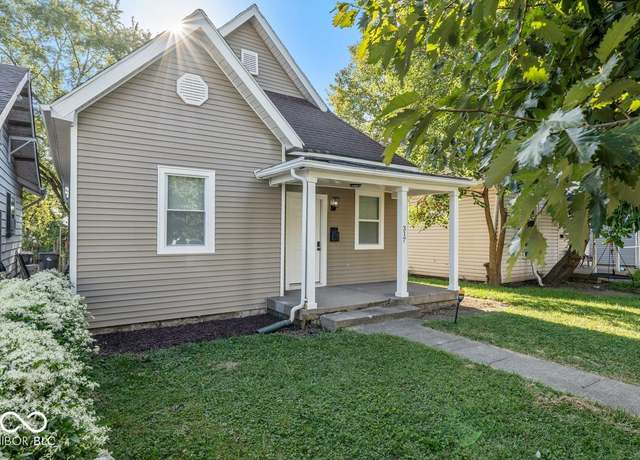 Property at 317 N Belleview Pl, Indianapolis, IN 46222, 2 beds, 1 bath