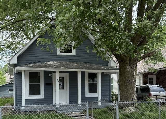 Property at 23 S Holmes Ave, Indianapolis, IN 46222, 2 beds, 1 bath