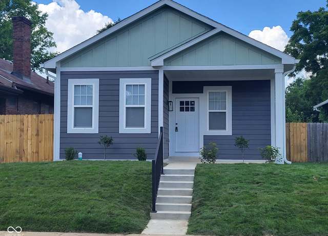 Property at 822 N Gray St, Indianapolis, IN 46201, 3 beds, 2 baths