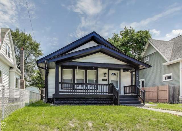 Property at 637 N Oakland Ave, Indianapolis, IN 46201, 3 beds, 2 baths