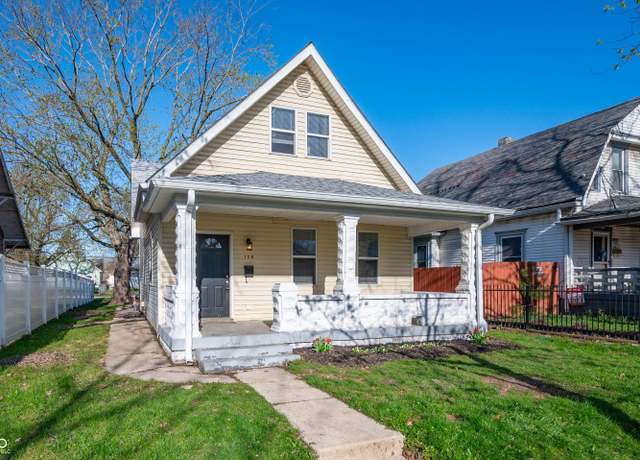 Property at 106 N Linwood Ave, Indianapolis, IN 46201, 3 beds, 2 baths
