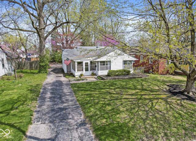 Property at 6153 Evanston Ave, Indianapolis, IN 46220, 2 beds, 1 bath