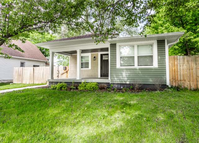 Property at 1342 N Oakland Ave, Indianapolis, IN 46201, 2 beds, 1 bath