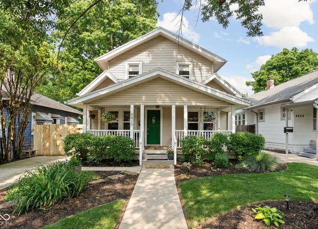 Property at 4818 Winthrop Ave, Indianapolis, IN 46205, 3 beds, 2 baths