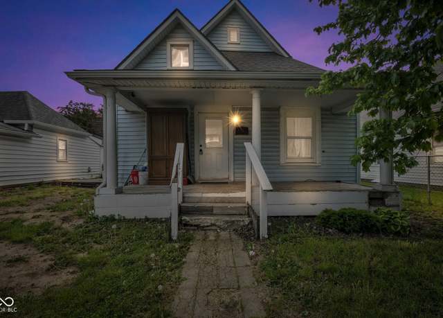 Property at 1617 E Kelly St, Indianapolis, IN 46203, 3 beds, 1 bath
