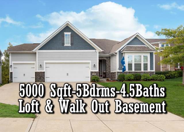 Property at 4196 Parliament Way, Avon, IN 46123, 5 beds, 4.5 baths