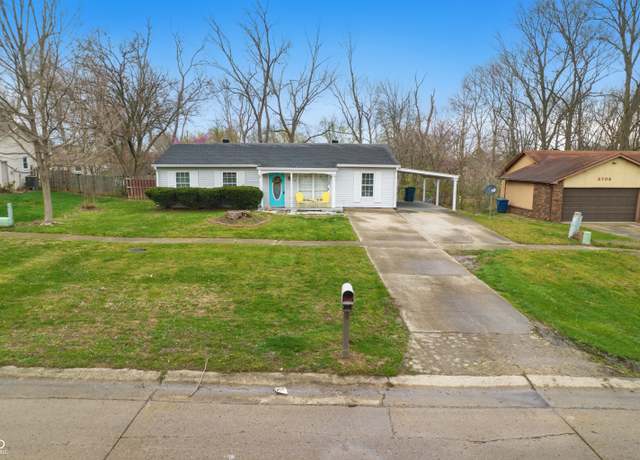 Property at 5712 Milhouse Rd, Indianapolis, IN 46221, 3 beds, 1 bath