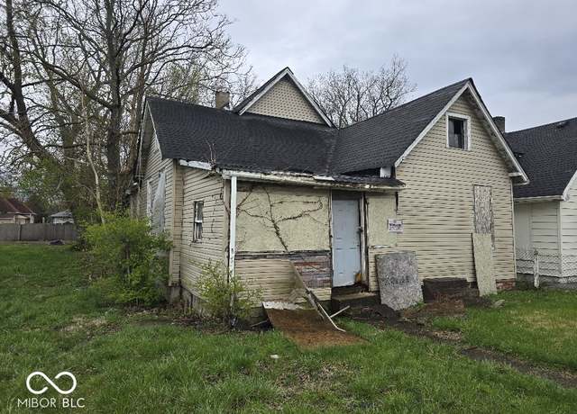 Property at 727 W 25th St, Indianapolis, IN 46208, 2 beds, 1 bath