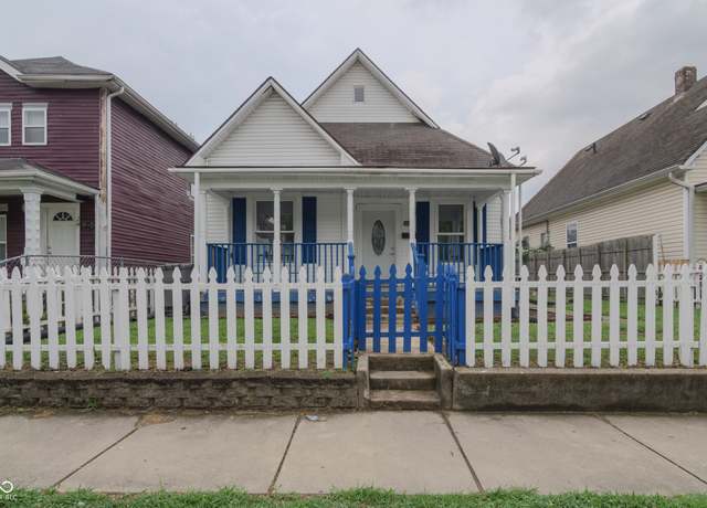 Property at 1109 N Olney St, Indianapolis, IN 46201, 3 beds, 2 baths