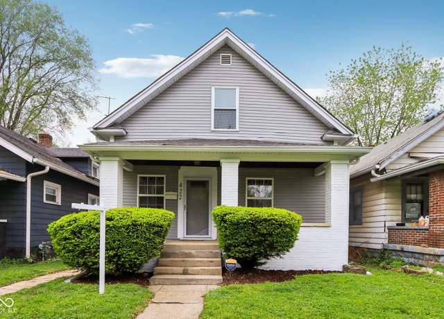 Property at 422 N Oxford St, Indianapolis, IN 46201, 3 beds, 2 baths