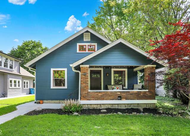 Property at 5015 Carrollton Ave, Indianapolis, IN 46205, 2 beds, 1 bath