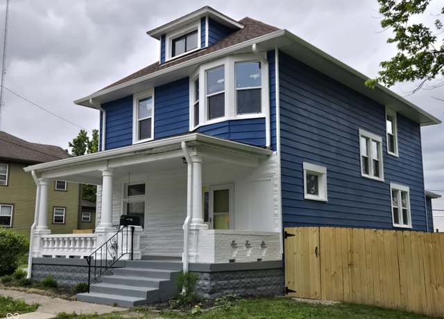 Property at 24 N Randolph St, Indianapolis, IN 46201, 5 beds, 2 baths