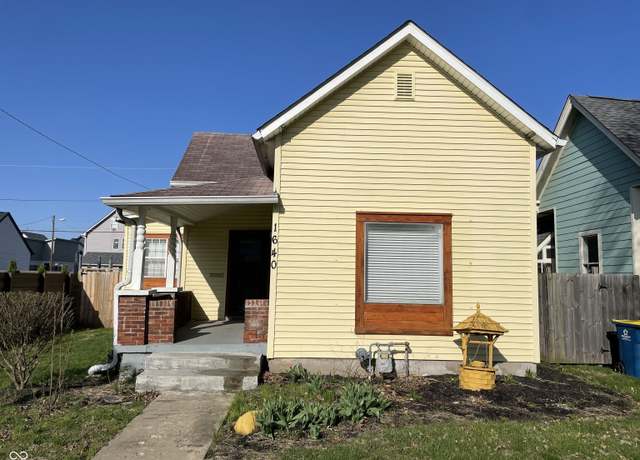 Property at 1640 Bellefontaine St, Indianapolis, IN 46202, 3 beds, 1 bath