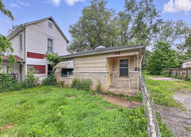 Property at 1140 Mcdougal St, Indianapolis, IN 46203, 2 beds, 1 bath