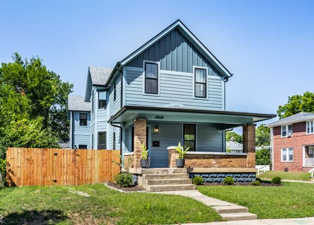 Property at 3868 N Park Ave, Indianapolis, IN 46205, 4 beds, 2.5 baths