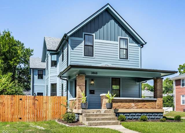 Property at 3868 N Park Ave, Indianapolis, IN 46205, 4 beds, 2.5 baths
