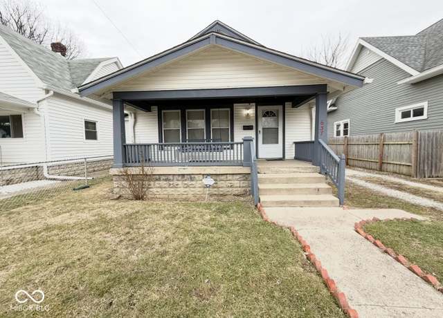 Property at 637 N Oakland Ave, Indianapolis, IN 46201, 2 beds, 1 bath