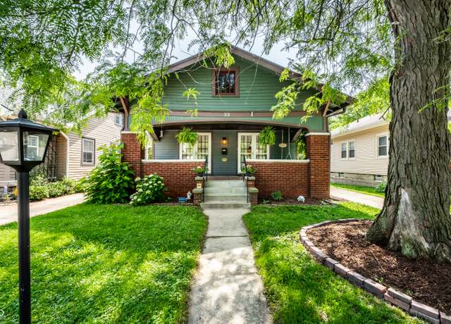 Property at 33 N Webster Ave, Indianapolis, IN 46219, 3 beds, 2 baths