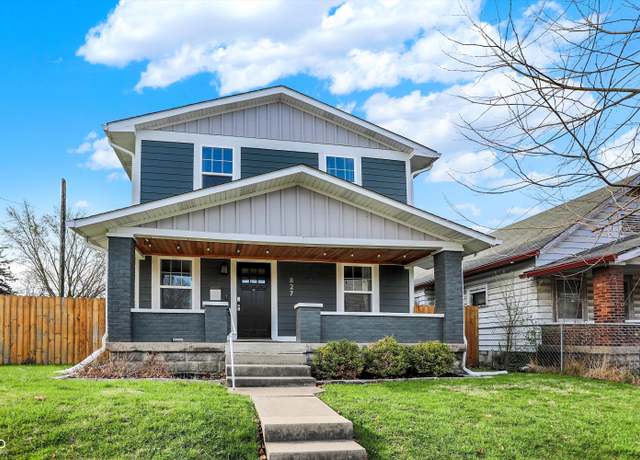 Property at 827 E Minnesota St, Indianapolis, IN 46203, 4 beds, 2 baths