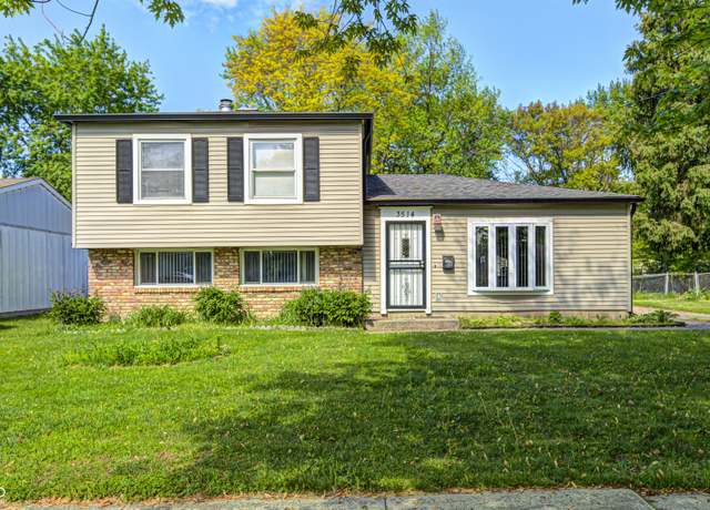 Property at 3514 Eisenhower Dr, Indianapolis, IN 46224, 3 beds, 1.5 baths