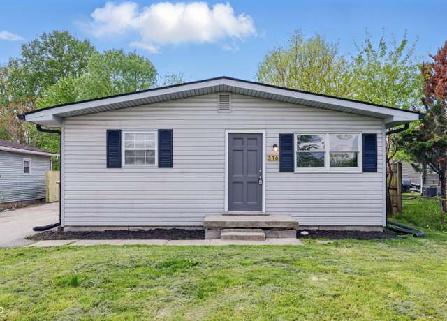 Property at 316 S Roena St, Indianapolis, IN 46241, 3 beds, 2 baths