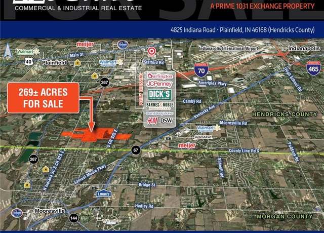 Property at 4825 Indiana Rd, Plainfield, IN 46168