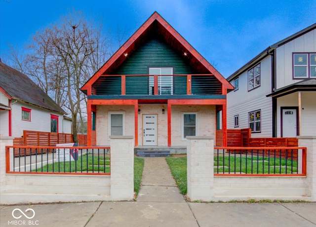Property at 1360 N Dearborn St, Indianapolis, IN 46201, 3 beds, 2 baths