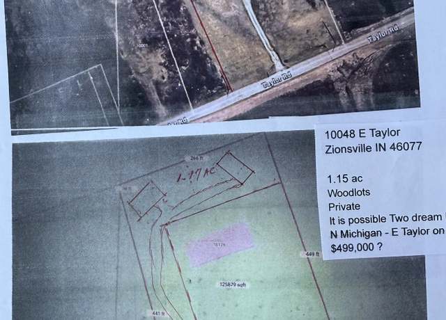 Property at 10126 E Taylor Ave, Zionsville, IN 46077