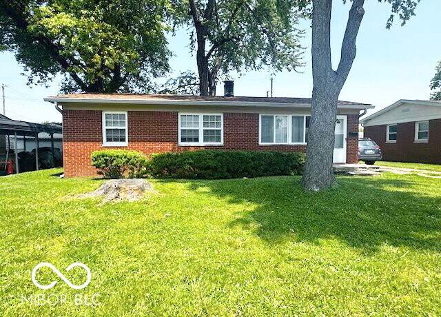 Property at 1820 Martin St, Indianapolis, IN 46237, 3 beds, 1 bath