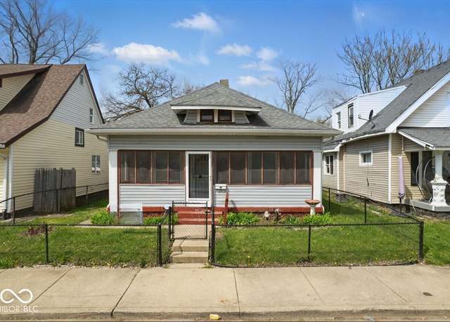 Property at 1114 N Mount St, Indianapolis, IN 46222, 2 beds, 1 bath
