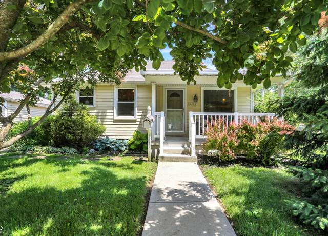 Property at 1411 N Kenmore Rd, Indianapolis, IN 46219, 2 beds, 1 bath