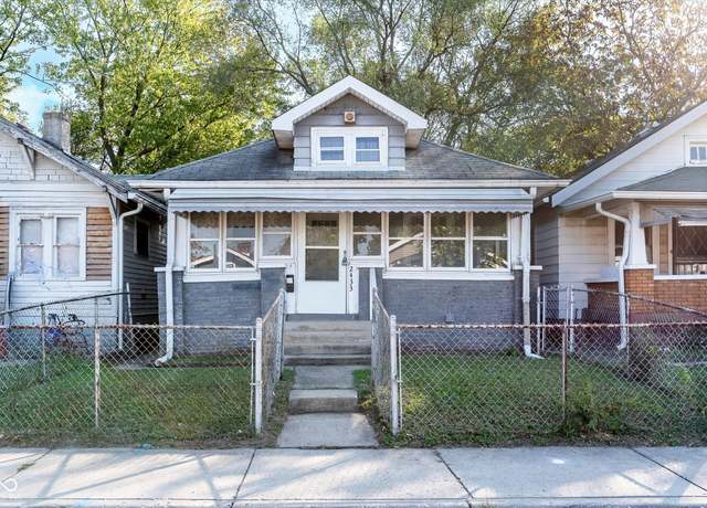 Property at 2433 Indianapolis Ave, Indianapolis, IN 46208, 2 beds, 1 bath