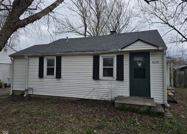 Property at 4210 E Naomi St, Indianapolis, IN 46203, 3 beds, 1 bath