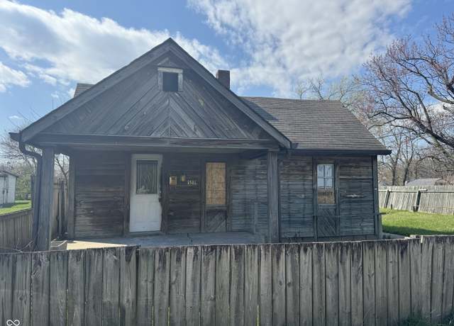 Property at 1520 N Bancroft St, Indianapolis, IN 46201, 2 beds, 1 bath