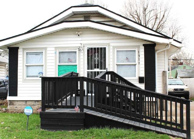 Property at 1311 N Denny St, Indianapolis, IN 46201, 2 beds, 1 bath