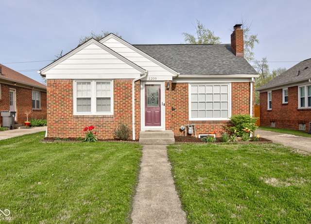 Property at 1209 N Downey Ave, Indianapolis, IN 46219, 2 beds, 1 bath