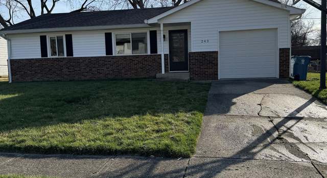 Photo of 243 Lansdowne Rd, Indianapolis, IN 46234