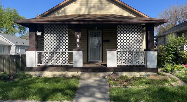 Photo of 965 N Somerset Ave, Indianapolis, IN 46222