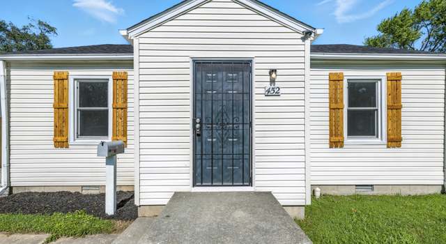 Photo of 452 N Fenton Ave, Indianapolis, IN 46219