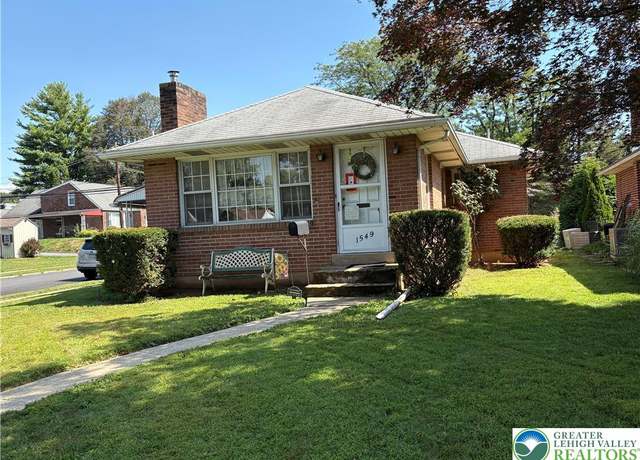 Property at 1549 19th St, Allentown City, PA 18104, 2 beds, 1 bath