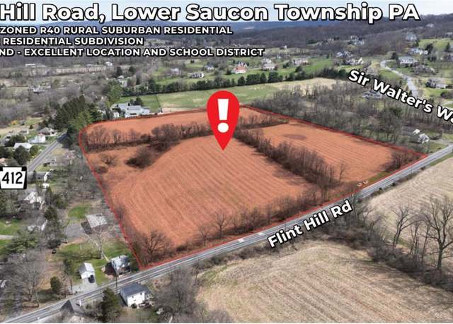 Property at Flint Hill Rd, Lower Saucon Twp, PA 18055