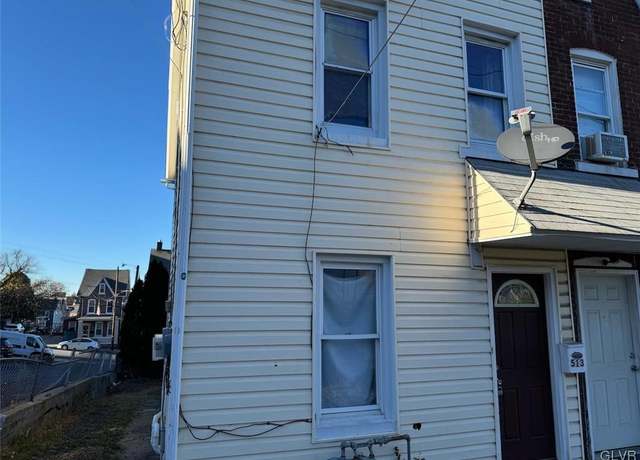 Property at 513 Jackson St, Bethlehem City, PA 18015, 2 beds, 1 bath