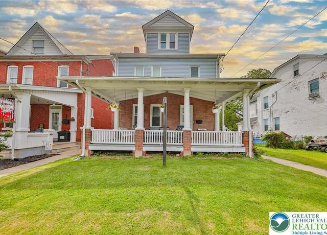 Property at 533 Walnut St, Catasauqua Borough, PA 18032, 4 beds, 2 baths