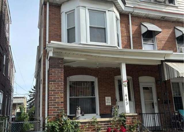 Property at 449 Washington St, Allentown City, PA 18102, 5 beds, 1 bath