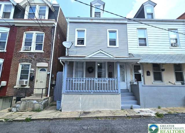 Property at 219 N Fountain St, Allentown City, PA 18102, 4 beds, 1.5 baths