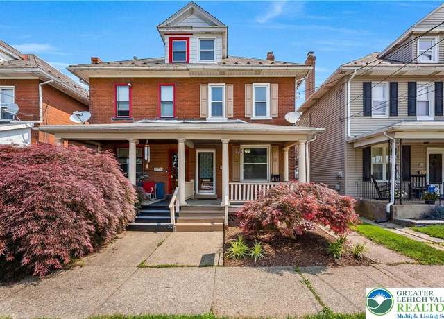 Property at 419 Woodlawn Ave, Bethlehem City, PA 18018, 3 beds, 2 baths