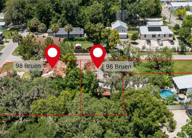 Property at 98 Bruen St, St. Augustine, FL 32084, 2 beds, 1 bath