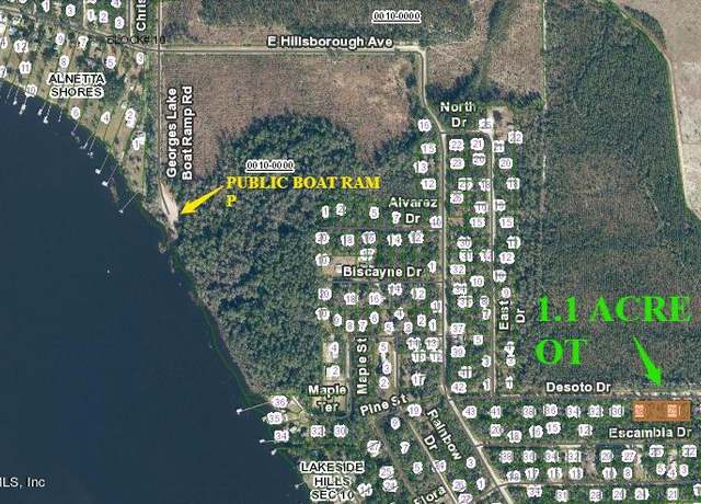Property at 135 Desoto Dr, Florahome, FL 32140