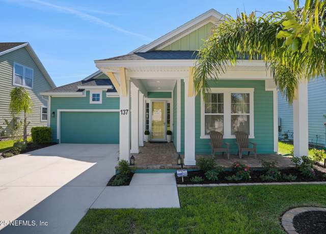 Property at 137 Summer Mesa Ave, Ponte Vedra, FL 32081, 4 beds, 3 baths