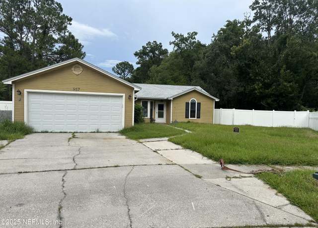 Property at 957 Aries Rd W, Jacksonville, FL 32216, 3 beds, 2 baths
